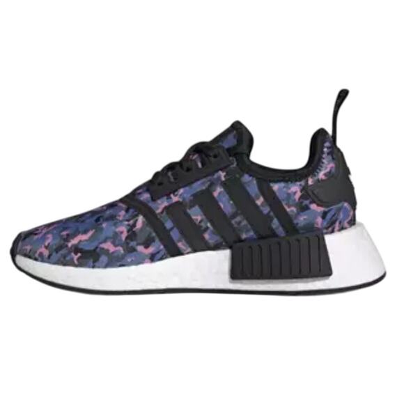 Adidas NMD_R1, Black & Pink Camouflage, Boost, Youth Size 5.5, Women's Size 7 - Picture 3 of 10